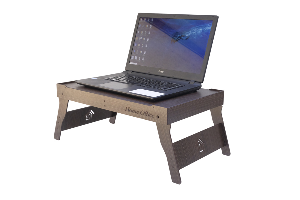 Mesa Suporte para Notebook Articulada Sofá ou Cama Tabaco - Imagem 2