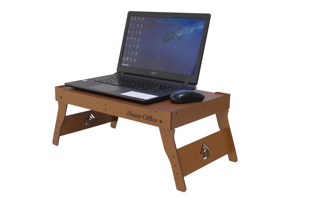 Mesa Suporte para Notebook Articulada Sofá ou Cama Caramelo - Imagem 2