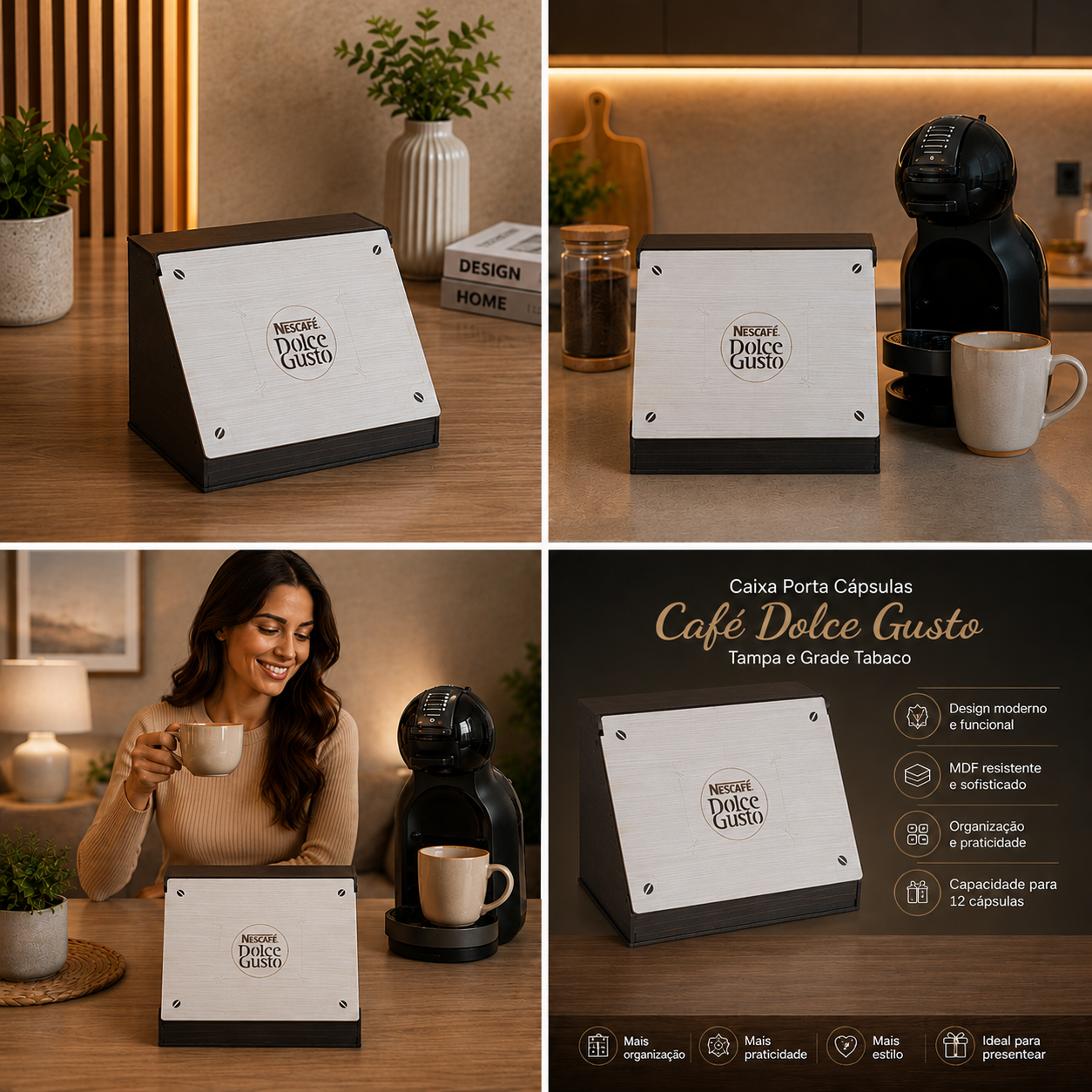 Porta Cápsulas Café Dolce Gusto - Imagem 4