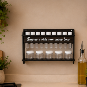 Porta Tempero "Tempere a Vida com Coisas Boas "