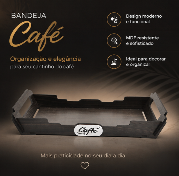 Bandeja Café - Tabaco - Imagem 2