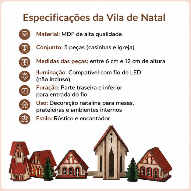 Mini Vila Encanto Natalino - Imagem 2