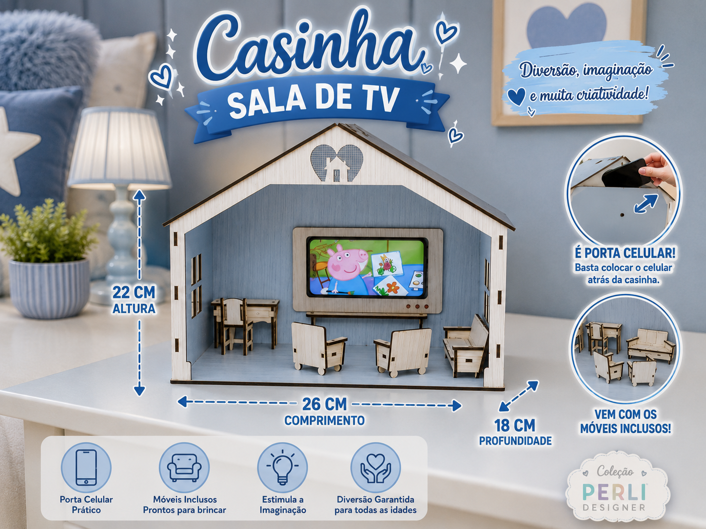 Casinha Sala de TV - Imagem 2
