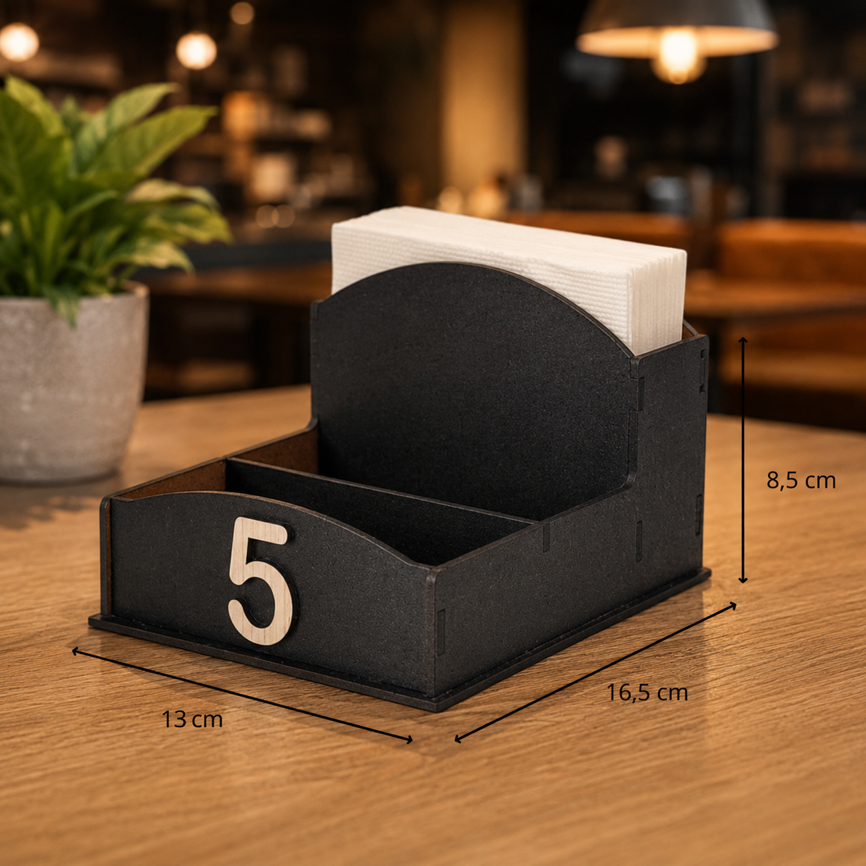 Porta Guardanapo Mesa Gourmet - Imagem 3