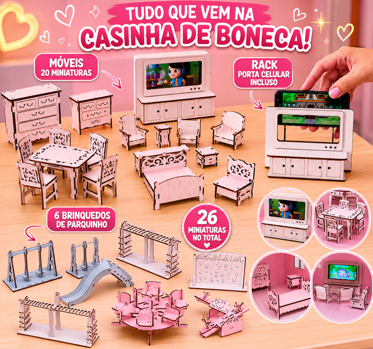 Casinha de Boneca Holandesa - Imagem 3