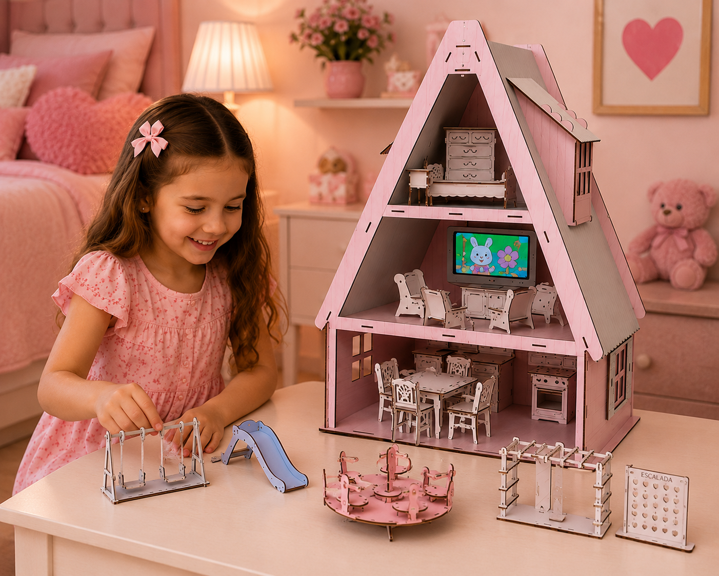 Casinha de Boneca Holandesa - Imagem 2