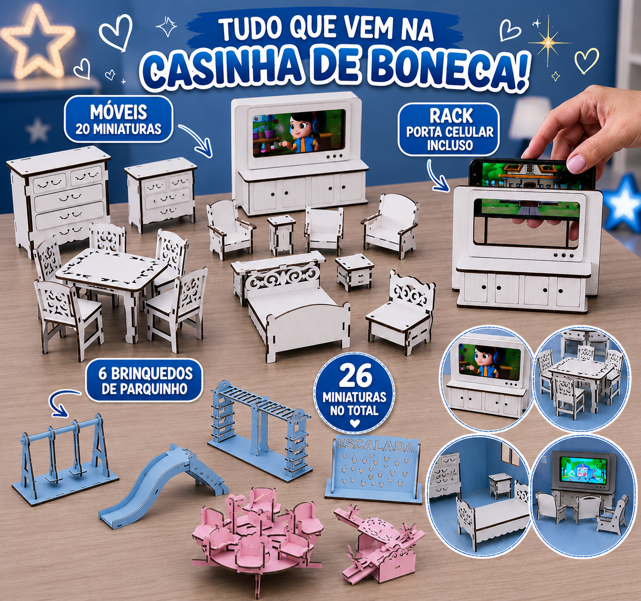 Casinha de Boneca Holandesa - Imagem 3