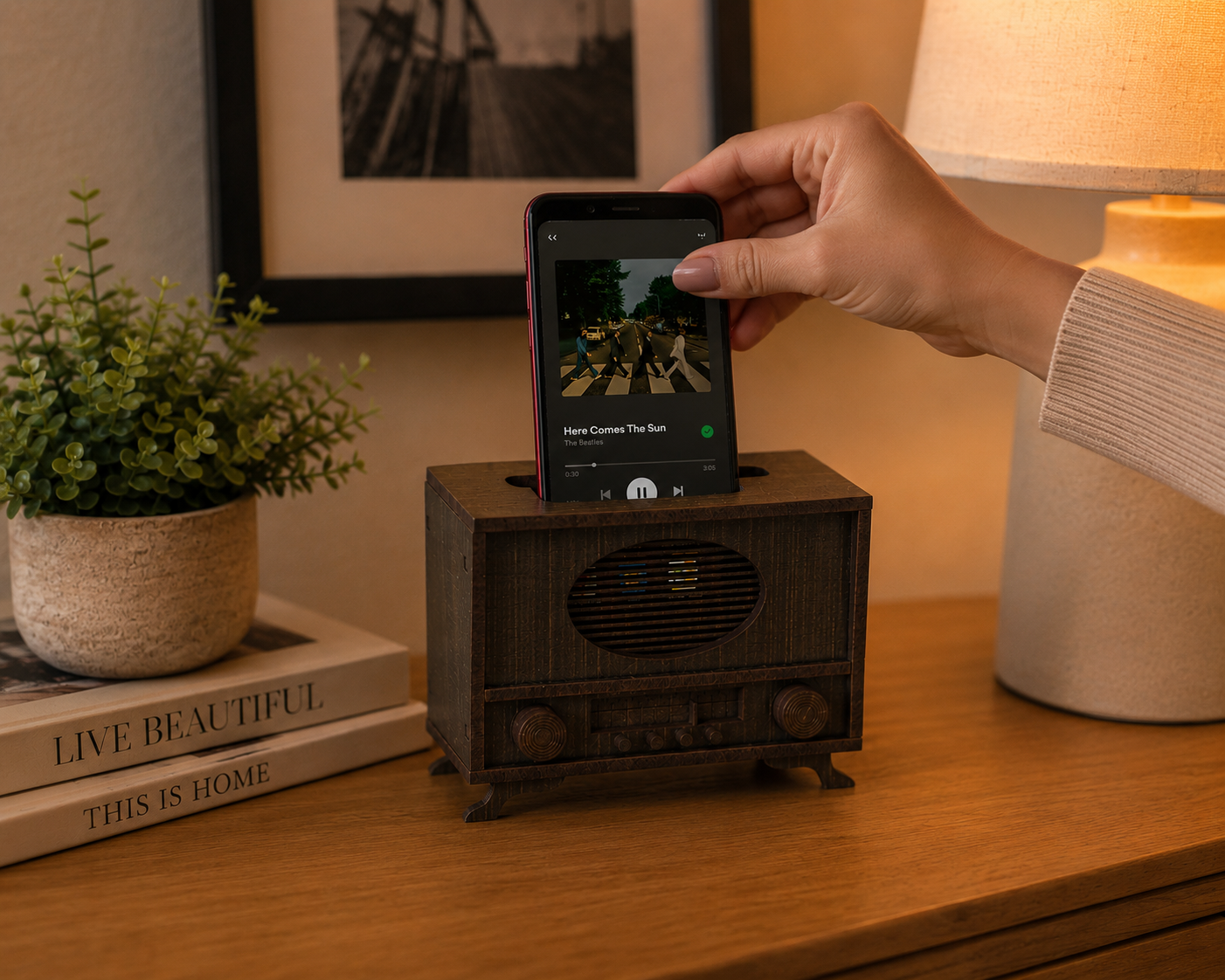 Rádio Vintage Acústico - Imagem 2